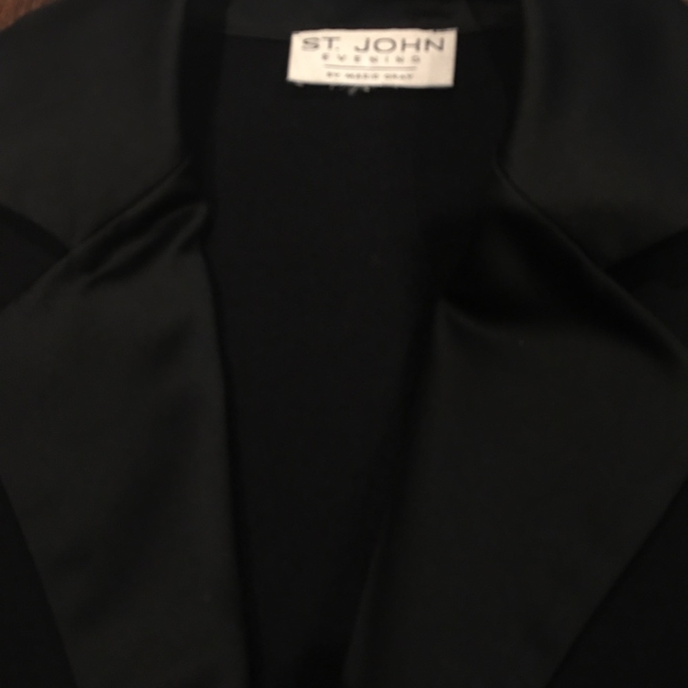 Black St John Evening Jacket